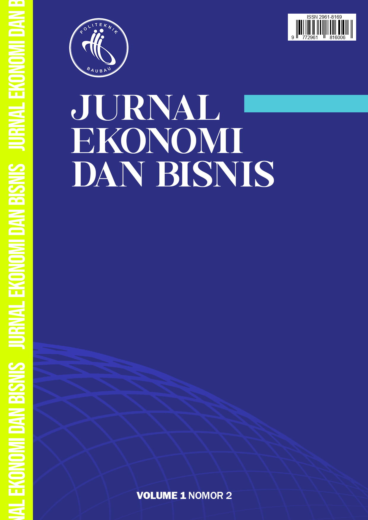 					View Vol. 1 No. 2 (2022): Jurnal Ekonomi dan Bisnis 
				